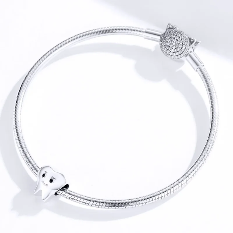 (immagine per) Charm tipo Pandora Dente - SCC1401 - Visualizza 3