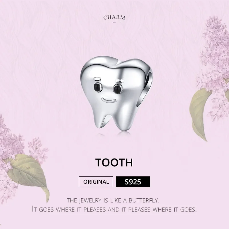 (immagine per) Charm tipo Pandora Dente - SCC1401 - Visualizza 5