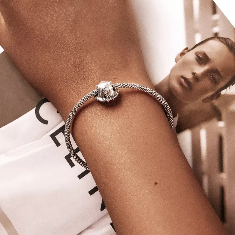 (immagine per) Charm tipo Pandora Disco volante alieno - SCC2060 - Visualizza 5