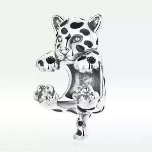 (immagine per) Charm tipo Pandora Divertente piccolo ghepardo - BSC556