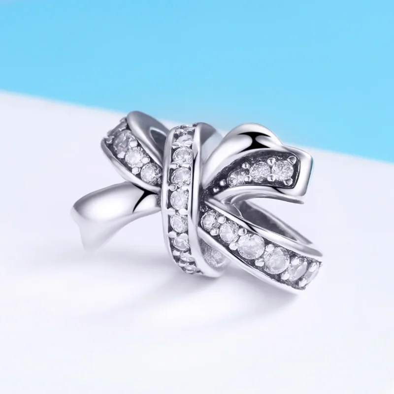 (immagine per) Charm tipo Pandora Dolce fiocco - SCC773 - Visualizza 2