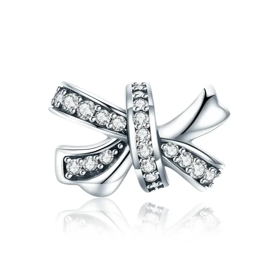 (immagine per) Charm tipo Pandora Dolce fiocco - SCC773