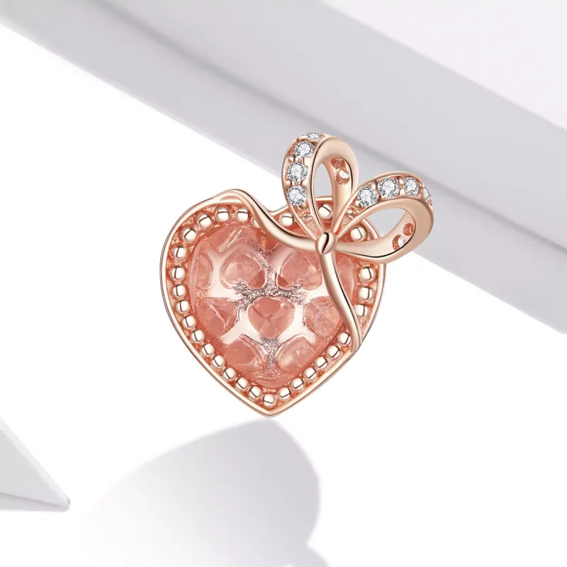 (immagine per) Charm tipo Pandora Dono d'amore - BSC398 - Visualizza 2