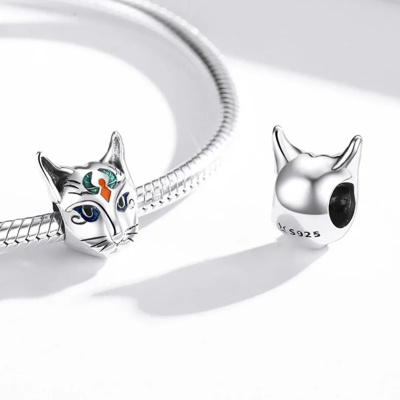 (immagine per) Charm tipo Pandora Egitto - Cat God Bastet - SCC1859 - Visualizza 4