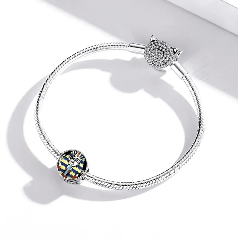 (immagine per) Charm tipo Pandora Egitto - Faraone - SCC1858 - Visualizza 3