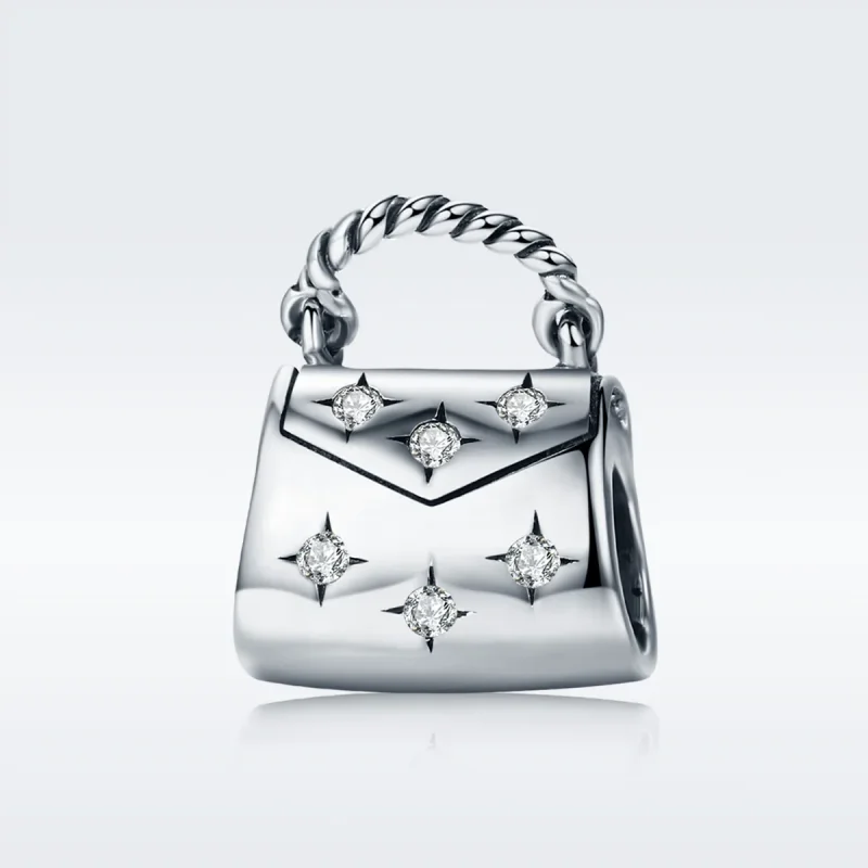 (immagine per) Charm tipo Pandora Elegante borsa per la spesa - SCC607 - Visualizza 2