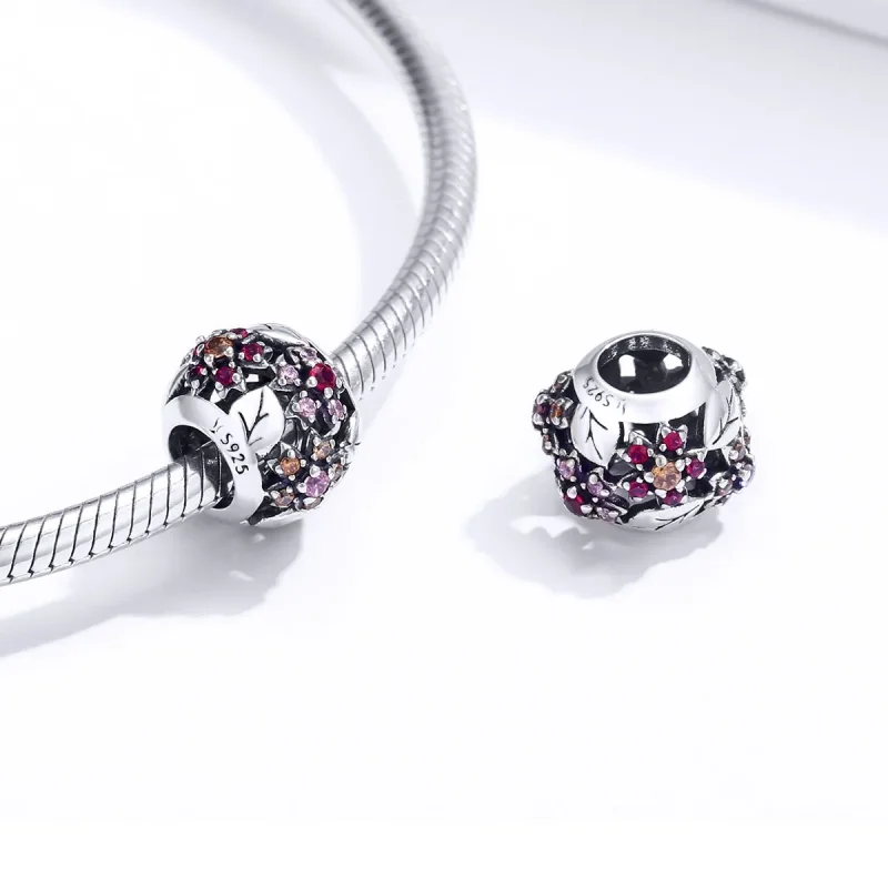 (immagine per) Charm tipo Pandora Elegante fiore di ciliegio - SCC1446 - Visualizza 4