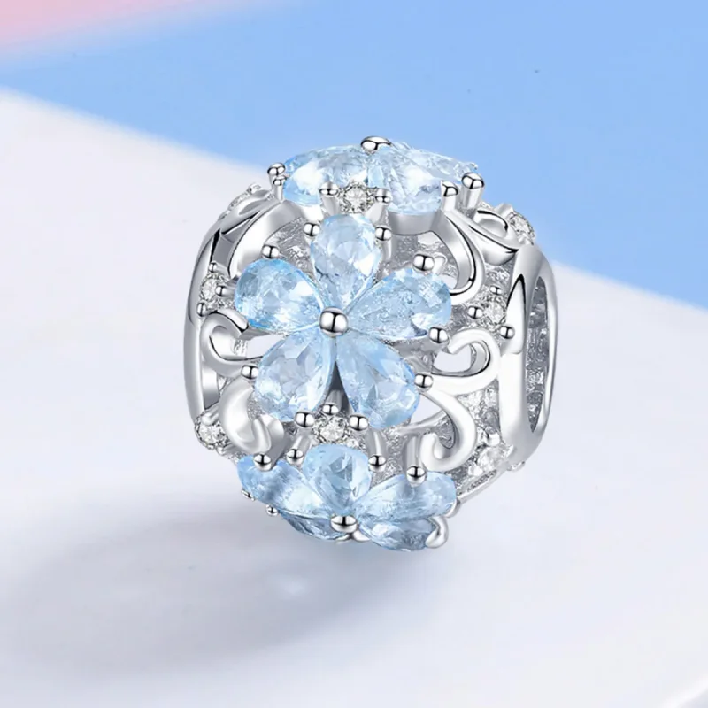 (immagine per) Charm tipo Pandora Eleganti fiocchi di neve - SCC941 - Visualizza 2