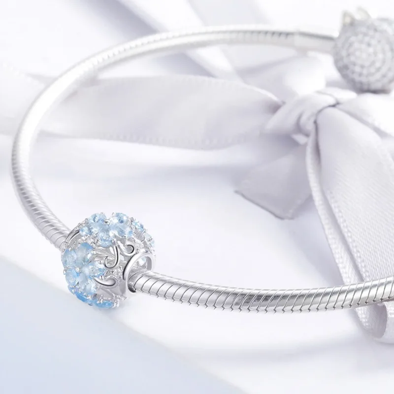 (immagine per) Charm tipo Pandora Eleganti fiocchi di neve - SCC941 - Visualizza 3