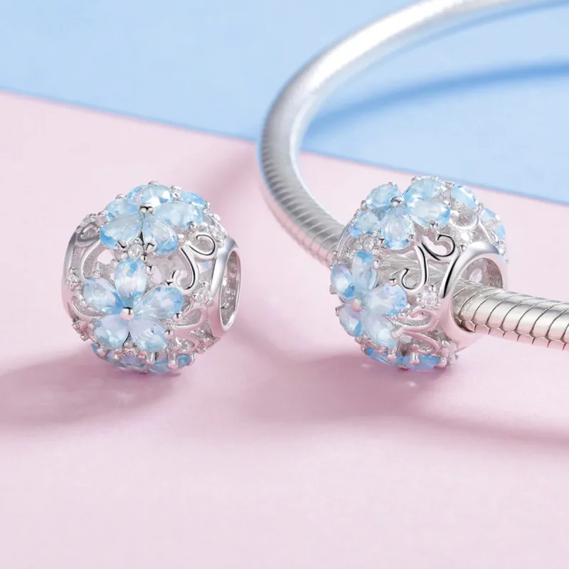 (immagine per) Charm tipo Pandora Eleganti fiocchi di neve - SCC941 - Visualizza 4