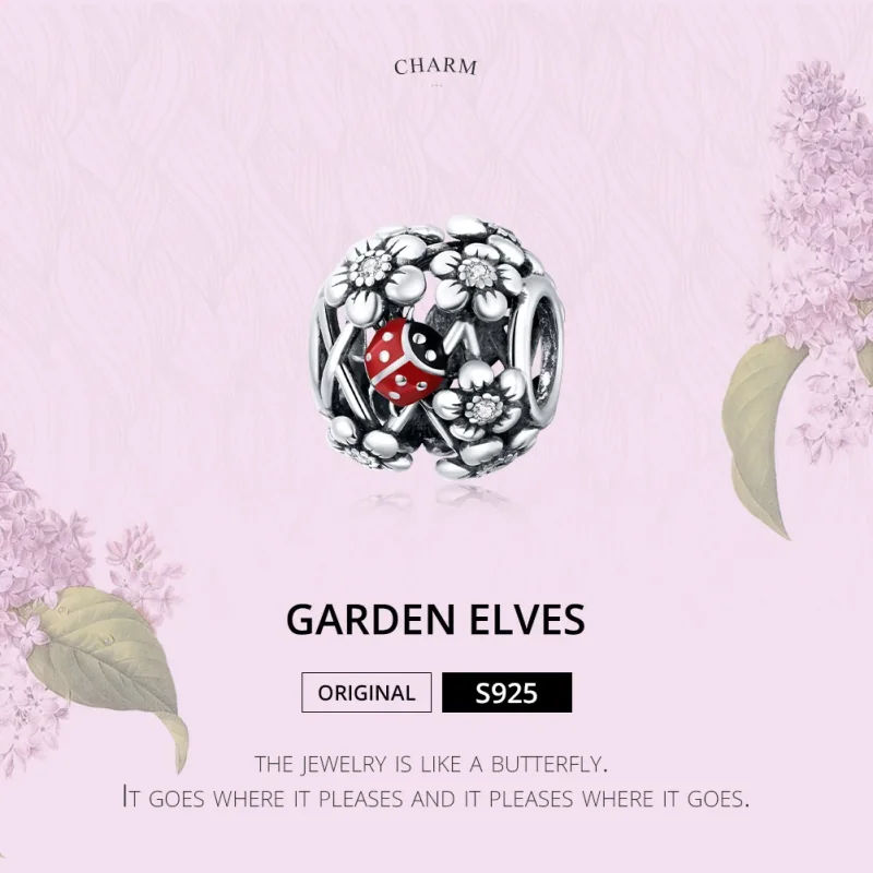 (immagine per) Charm tipo Pandora Elfi del Giardino - SCC1641 - Visualizza 6
