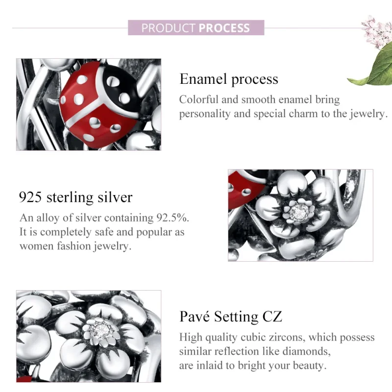 (immagine per) Charm tipo Pandora Elfi del Giardino - SCC1641 - Visualizza 8