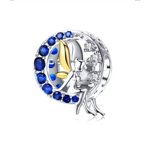 (immagine per) Charm tipo Pandora Elfo chiaro di luna - BSC070