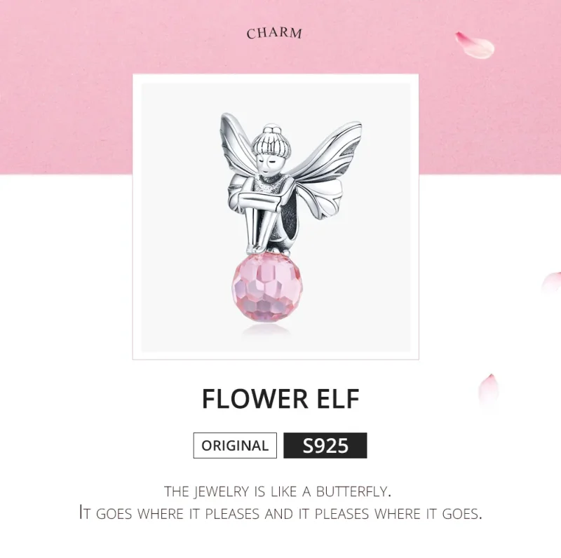 (immagine per) Charm tipo Pandora Elfo dei fiori - SCC1483 - Visualizza 5