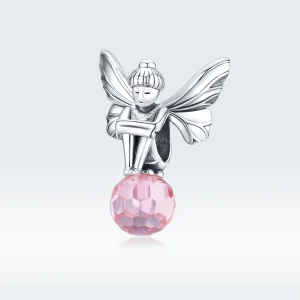 (immagine per) Charm tipo Pandora Elfo dei fiori - SCC1483