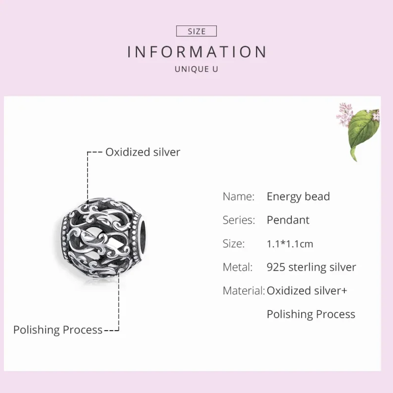 (immagine per) Charm tipo Pandora Energia - SCC1830 - Visualizza 7