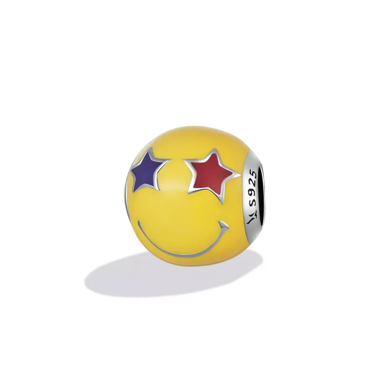 (immagine per) Charm tipo Pandora Faccina occhio di stella - SCC2190 - Visualizza 2