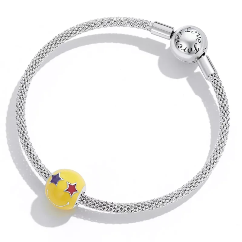 (immagine per) Charm tipo Pandora Faccina occhio di stella - SCC2190 - Visualizza 4