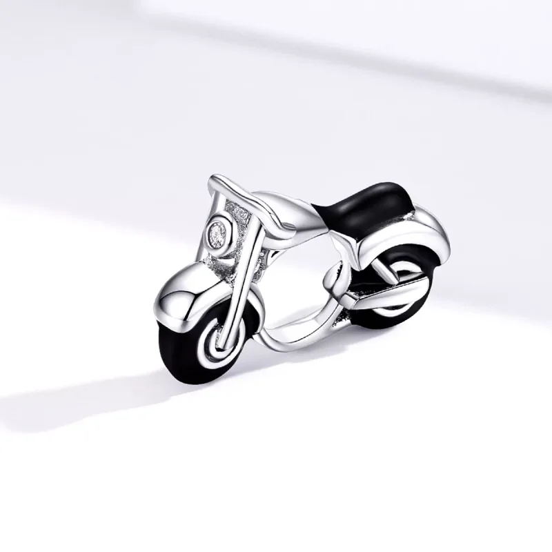 (immagine per) Charm tipo Pandora Fantastica moto - BSC273 - Visualizza 2