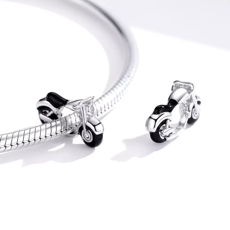 (immagine per) Charm tipo Pandora Fantastica moto - BSC273 - Visualizza 4