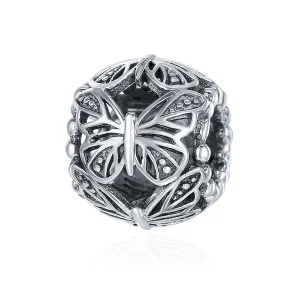 (immagine per) Charm tipo Pandora Farfalla d'epoca - SCC491