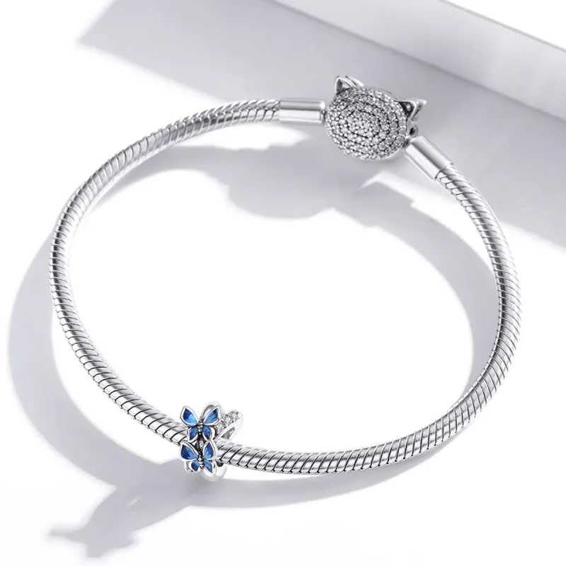 (immagine per) Charm tipo Pandora Farfalle volanti - SCC1731 - Visualizza 3