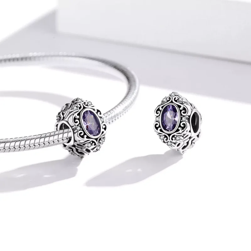 (immagine per) Charm tipo Pandora Fascino viola - SCC1928 - Visualizza 3