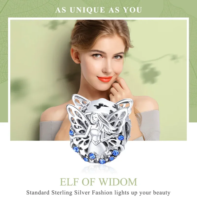 (immagine per) Charm tipo Pandora Fata - BSC027 - Visualizza 6