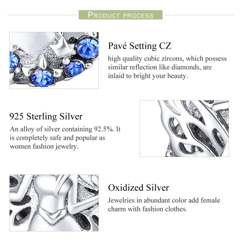 (immagine per) Charm tipo Pandora Fata - BSC027 - Visualizza 7