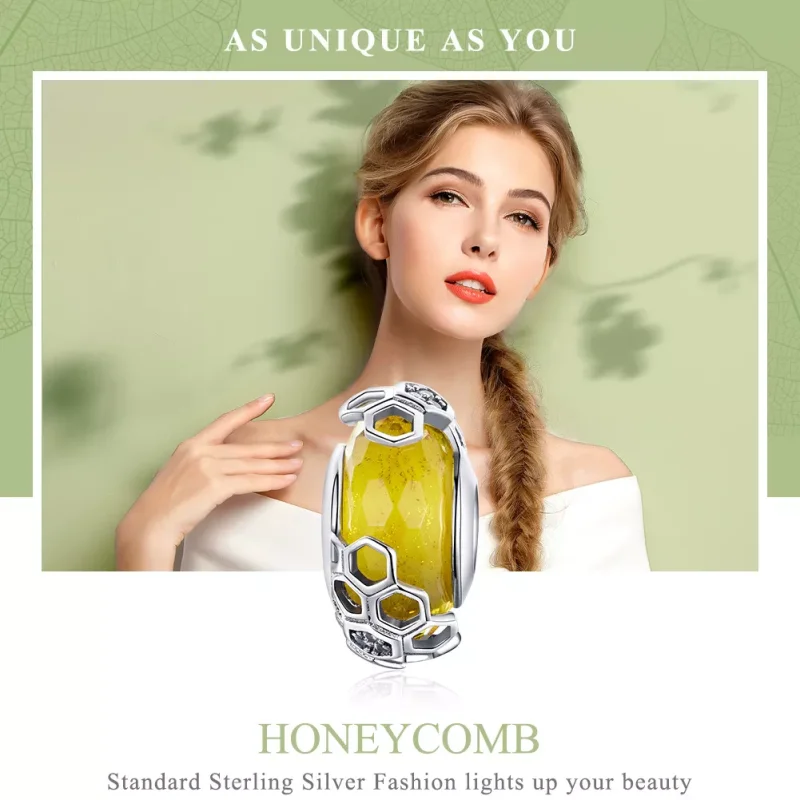 (immagine per) Charm tipo Pandora Favo - SCC1073 - Visualizza 2