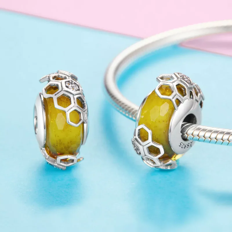 (immagine per) Charm tipo Pandora Favo - SCC1073 - Visualizza 3