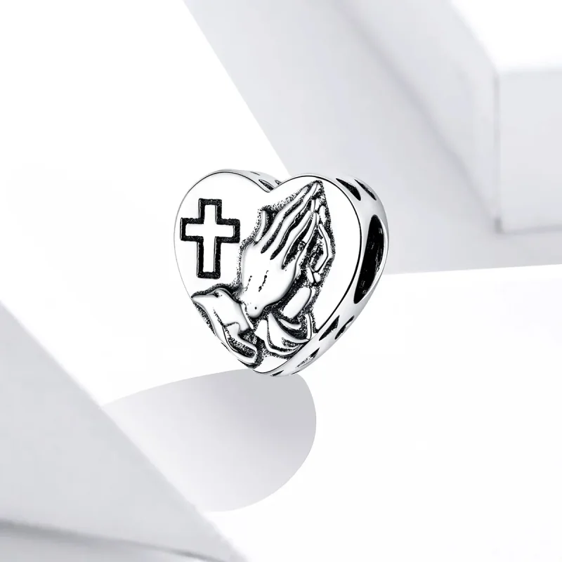 (immagine per) Charm tipo Pandora Fede - BSC317 - Visualizza 2