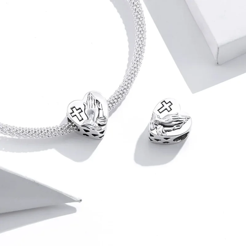 (immagine per) Charm tipo Pandora Fede - BSC317 - Visualizza 3