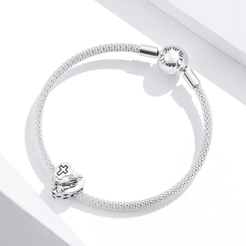 (immagine per) Charm tipo Pandora Fede - BSC317 - Visualizza 4