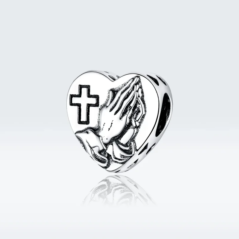 (immagine per) Charm tipo Pandora Fede - BSC317 - Visualizza 5
