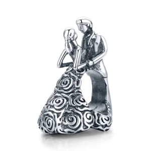 (immagine per) Charm tipo Pandora Festa di nozze che ballano gli sposi - SCC1564