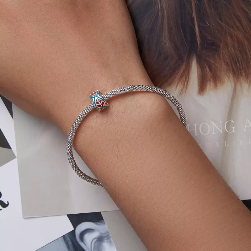 (immagine per) Charm tipo Pandora Fibbia esotica - BSC631 - Visualizza 6