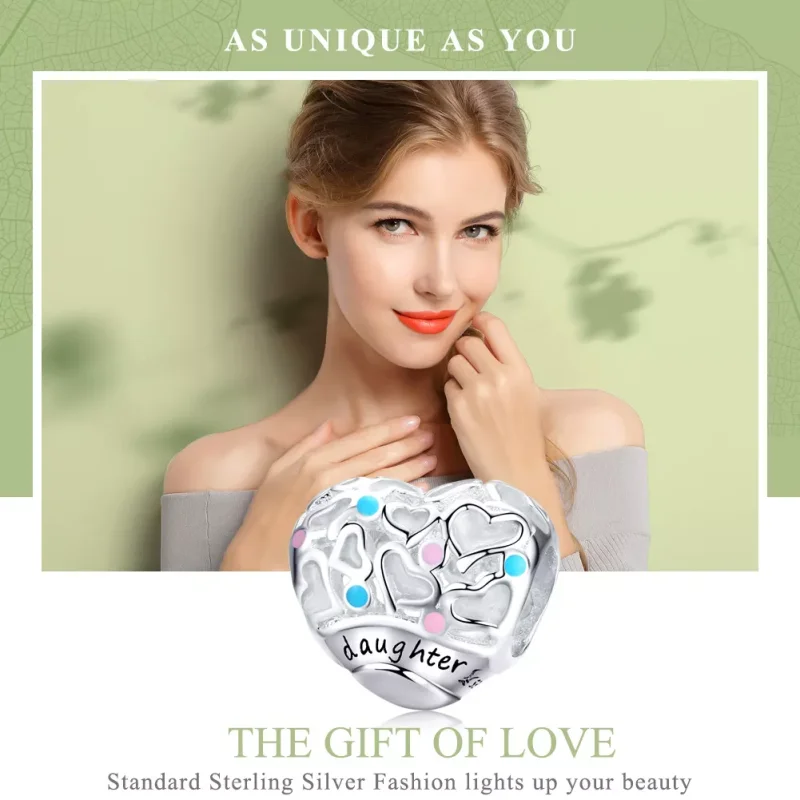 (immagine per) Charm tipo Pandora Figlia - SCC1152 - Visualizza 2
