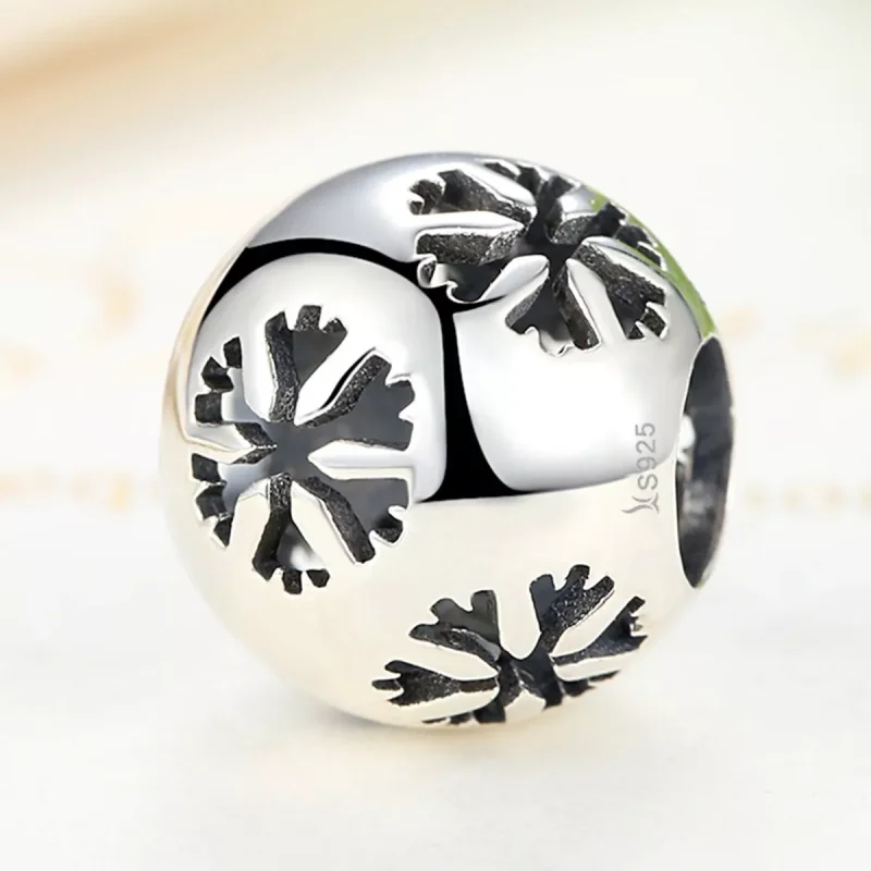 (immagine per) Charm tipo Pandora Fiocco di neve - SCC070 - Visualizza 3