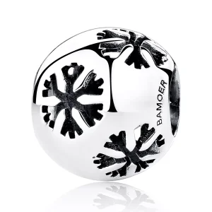 (immagine per) Charm tipo Pandora Fiocco di neve - SCC070