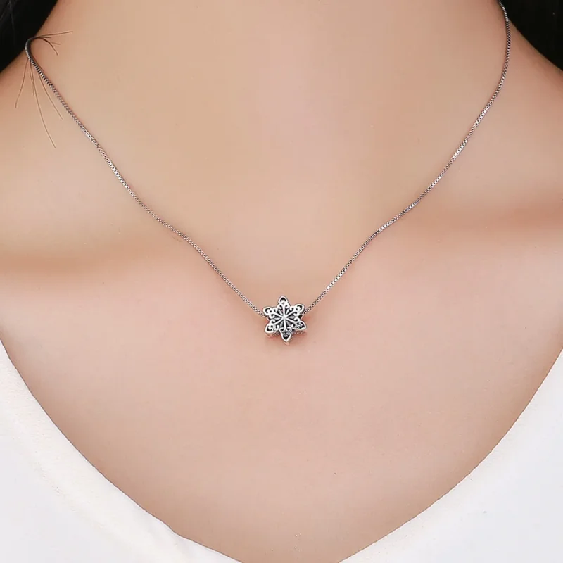 (immagine per) Charm tipo Pandora Fiocco di neve scintillante - SCC719 - Visualizza 5