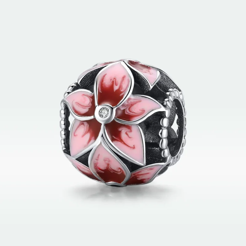 (immagine per) Charm tipo Pandora Fiore che sboccia - SCC1707 - Visualizza 5