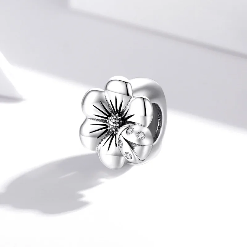 (immagine per) Charm tipo Pandora Fiore che sboccia - SCC1722 - Visualizza 2