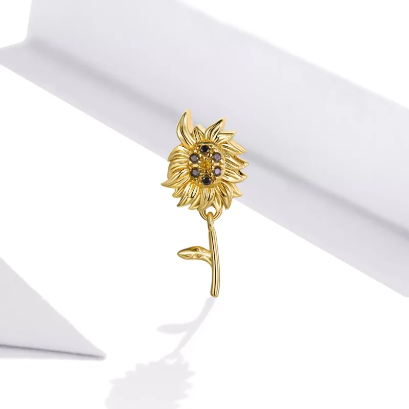 (immagine per) Charm tipo Pandora Fiore del sole - BSC425 - Visualizza 2