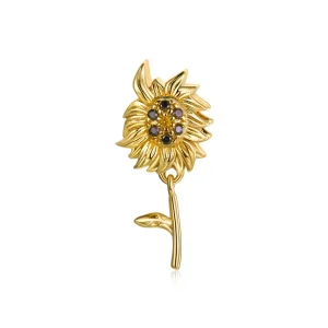 (immagine per) Charm tipo Pandora Fiore del sole - BSC425