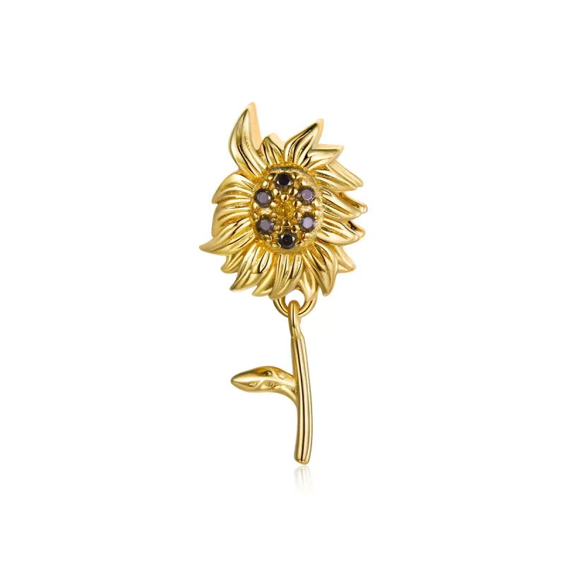 (immagine per) Charm tipo Pandora Fiore del sole - BSC425
