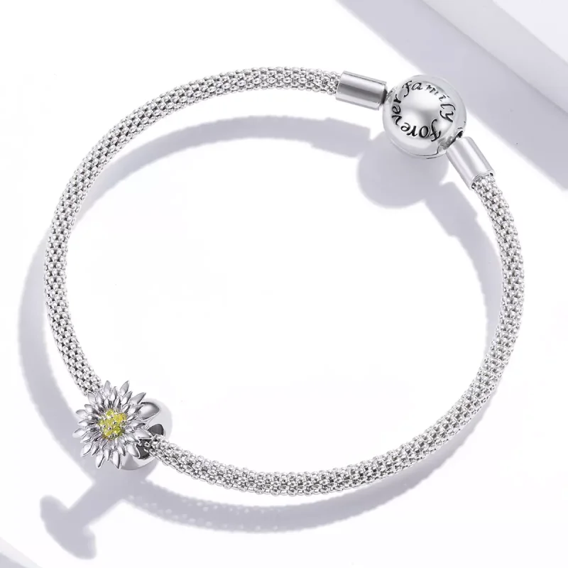 (immagine per) Charm tipo Pandora Fiore del sole - SCC1765 - Visualizza 3