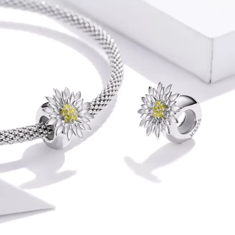 (immagine per) Charm tipo Pandora Fiore del sole - SCC1765 - Visualizza 4