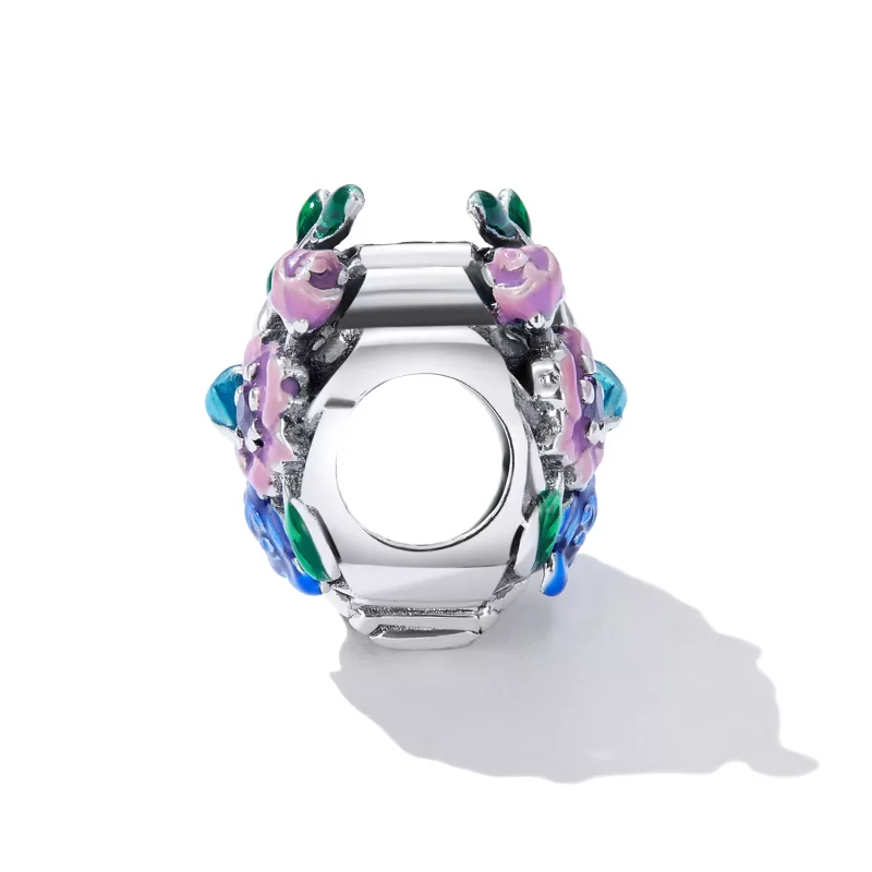 (immagine per) Charm tipo Pandora Fiore della costola di amore - SCC2239 - Visualizza 3