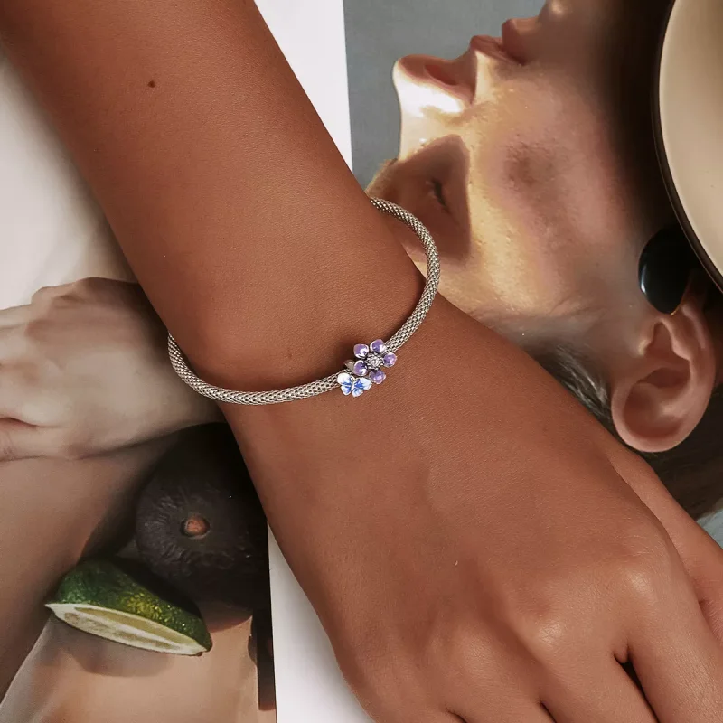 (immagine per) Charm tipo Pandora Fiore di farfalla - SCC2094 - Visualizza 5